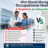 Hospital-run OHC vs independent OHC partner for occupational health centre management