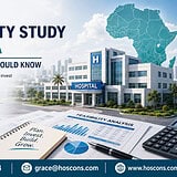 Hospital feasibility study in Africa covering market demand, bed strength, service mix, project cost, financial projections, risks and viability analysis